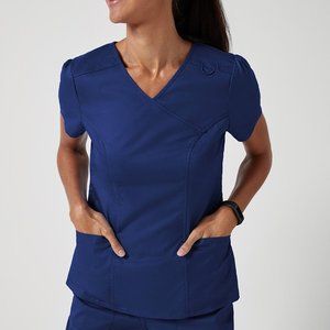 Jannuu Mock Wrap Top